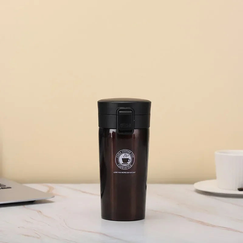 ☕ 304 Stainless Steel Θερμός Κούπα Διπλού Τοίχου – 380ml/500ml | Vacuum Flask Thermos Mug με Φίλτρο Τσαγιού & Αξεσουάρ