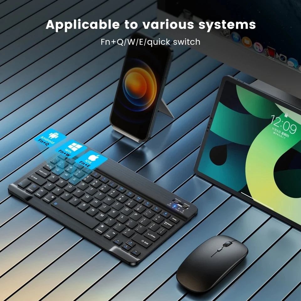 🧠📱 Xiaomi Wireless Bluetooth Keyboard & Mouse Set – Μεταμόρφωσε το tablet ή κινητό σου σε mini laptop! 💻✨ Ultra-slim, φορητό, επαναφορτιζόμενο σετ για εργασία και ψυχαγωγία παντού!