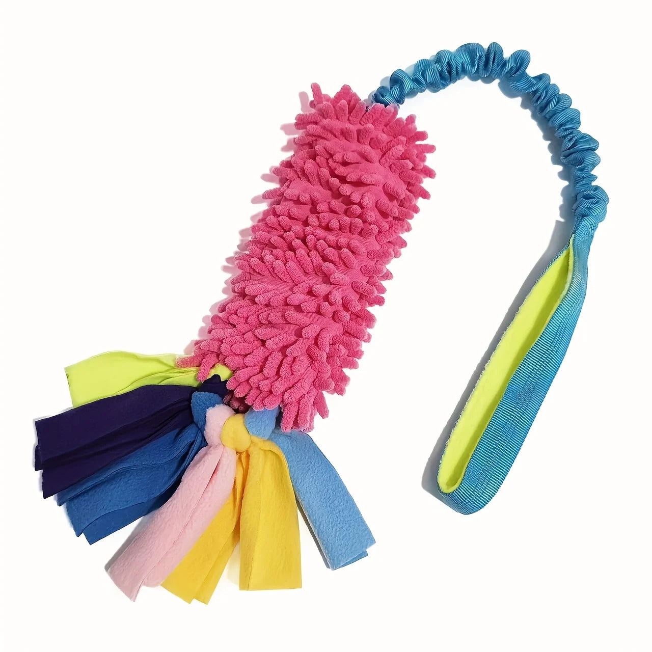 Dog Training Rope Toy 🐶🪢 | Plush + Rope Ball 🎾 | Bite-Resistant & Anti-Tear 💪 | Teeth Cleaning & Puzzle Play 🧠