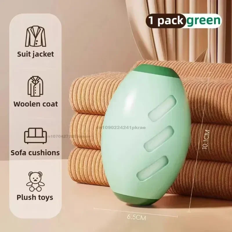🐾🧼 Portable Lint Remover – Washable & Reusable Gel Roller ✨ Για Τρίχες Κατοικιδίων, Σκόνη & Χνούδια (Πράσινο)