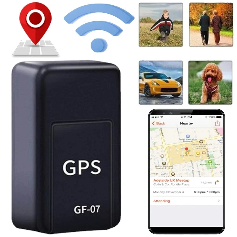 📍🚗 GF-07 GPS Locator – Μικρός & Ακριβής Εντοπισμός Παντού! 🚗📍 Compact Tracker | Real-Time Positioning | Easy Install
