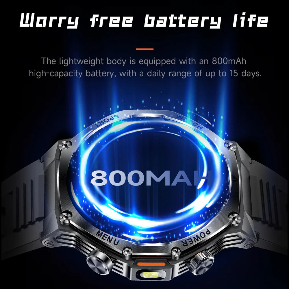 ⚡ 2025 New 800mAh Large Battery Smartwatch – Ισχύς, Στυλ & Απόδοση στον Καρπό σου! ⚡