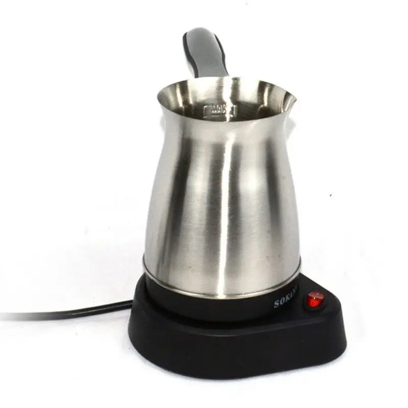 ☕⚡ Ηλεκτρική Καφετιέρα Moka 600W – Πρακτική & Πολυχρηστική! ⚡☕ 600W Electric Coffee Maker – 500ml Detached Italian Moka Pot
