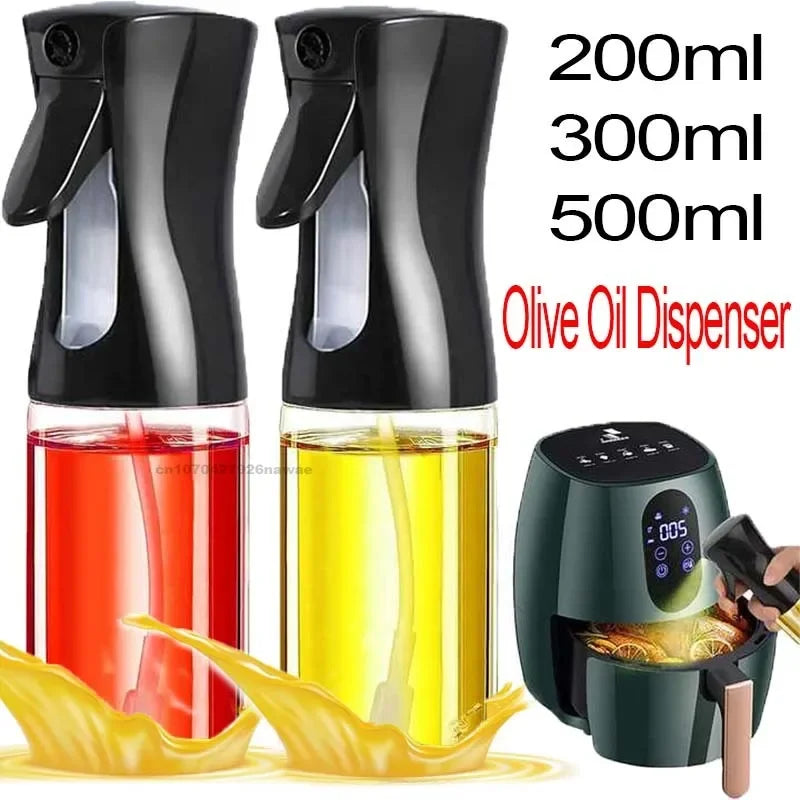 🥗🫒 Oil Spray Bottle – Επαναγεμιζόμενο Μπουκάλι Ψεκασμού για Λάδι, Ξύδι & Σάλτσες 🍳 Ιδανικό για Μαγειρική, BBQ & Baking