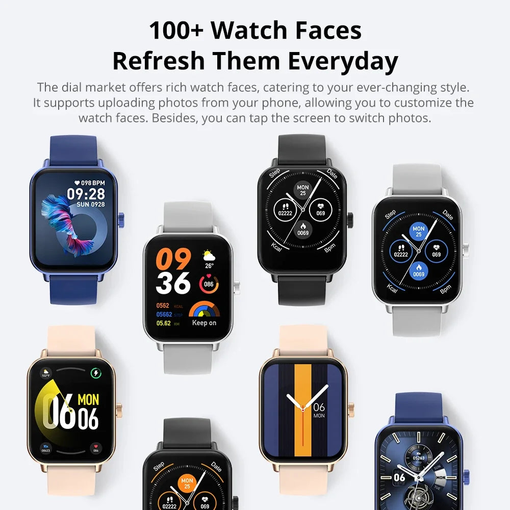 COLMI P81 ⌚ | 1.9" Screen 🖥️ | Voice Calls 📞 | 24H Health Monitor ❤️ | 100+ Sports Modes 🏃♂️ | BT Smartwatch ✅