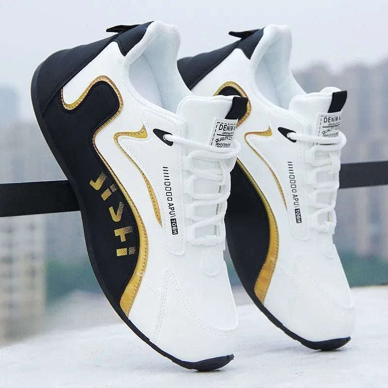 🔥👟 Ανδρικά PU Δερμάτινα Αδιάβροχα Sneakers 👟🔥