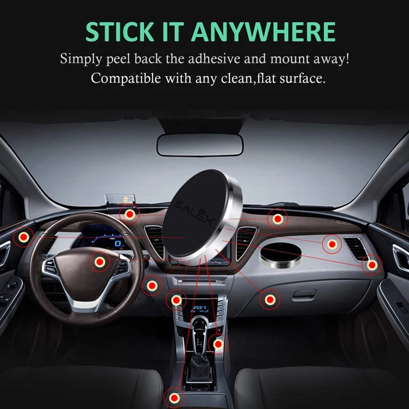 📱🧲 Magnetic Phone Car Holder – Universal Βάση Στήριξης για Αυτοκίνητο, Γραφείο & Σπίτι