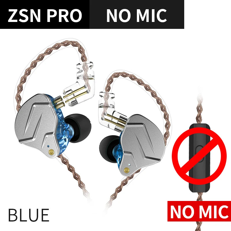 🎧 KZ ZSN PRO – Επαγγελματικά In-Ear Earphones με Hybrid Drive 🎧