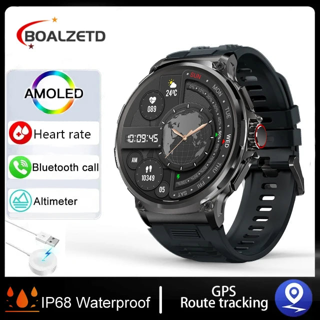 ⌚ New 1.85” Ultra HD Smart Watch – Δύναμη, GPS & Στυλ στον Καρπό σου! ⌚