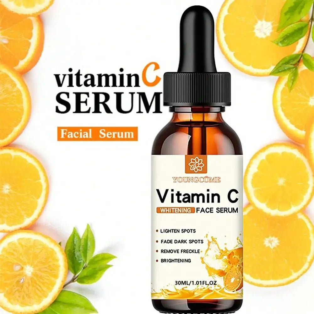 🍊 Vitamin C Facial Essence 30ml – Ενυδάτωση, Αντιγήρανση & Λάμψη