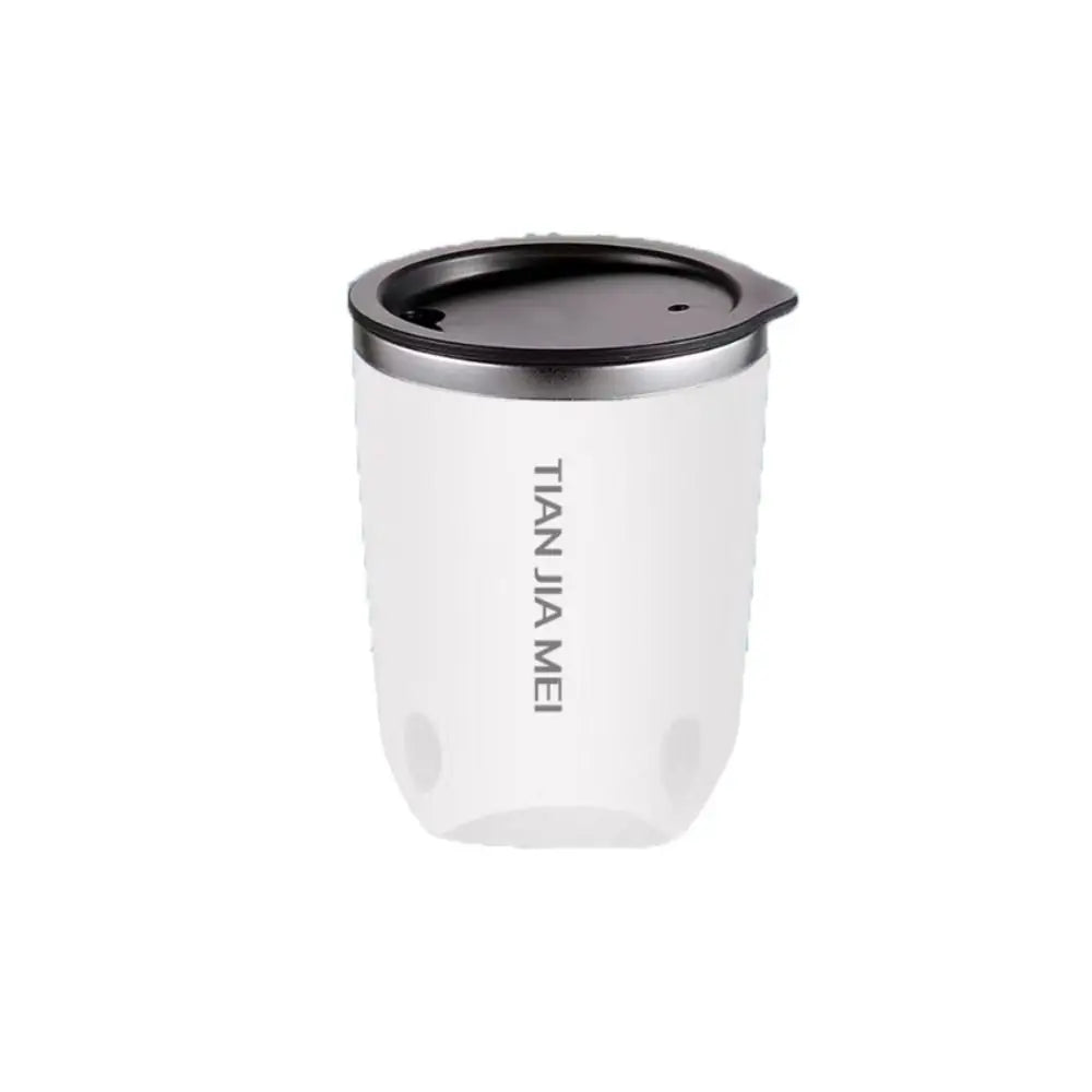 ☕ 300ml Θερμός Κούπα Καφέ | 304 Stainless Steel Double Layer Thermal Mug – Leakproof Travel Cup with Lid