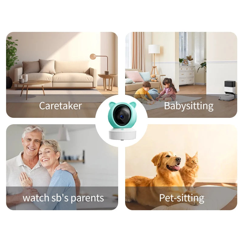 🍼📹 Danmini 2.4G 5” Baby Monitor με Tuya App & 1080P Κάμερα Η απόλυτη λύση για γονείς που θέλουν ασφάλεια, ηρεμία & άμεση επικοινωνία με το μωρό τους 💖