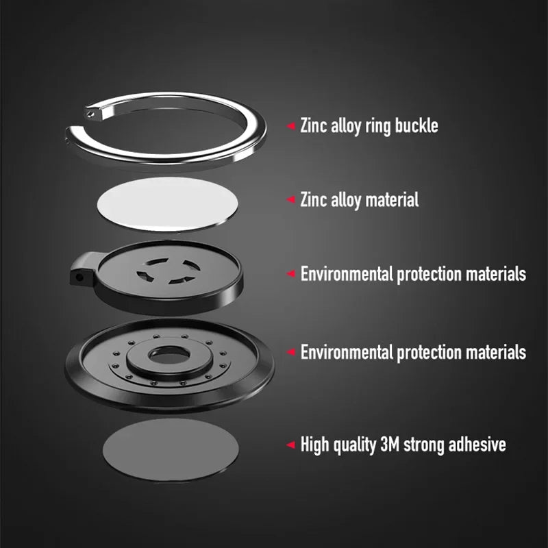 📱💍 Universal Finger Ring Holder – Στυλ & Ασφάλεια στο Κινητό σου! 💍📱 360° Rotation | 180° Tilt | Luxury Metal Design