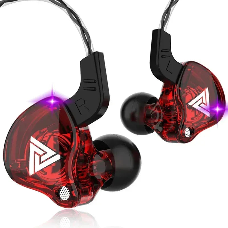 🎧 New Sport Headset with Microphone – QKZ AK6 In-Ear Wired Earphones