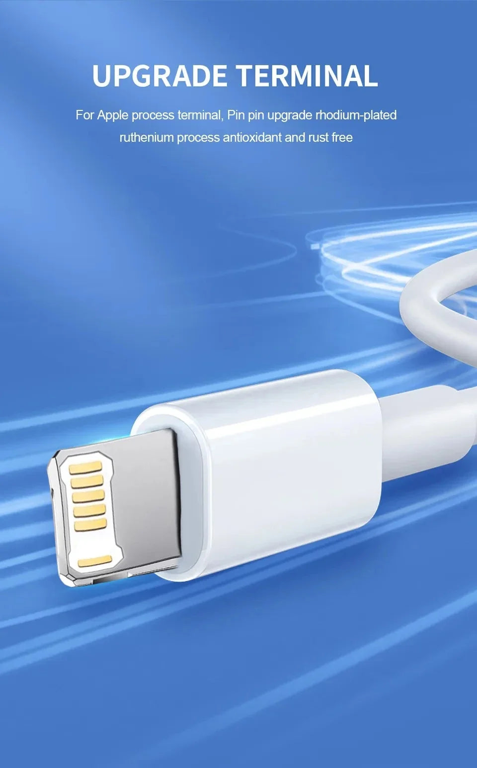 ⚡🔌 20W PD USB-C to Lightning Fast Charger – Ταχύτατο Καλώδιο Φόρτισης & Data Sync 🎯