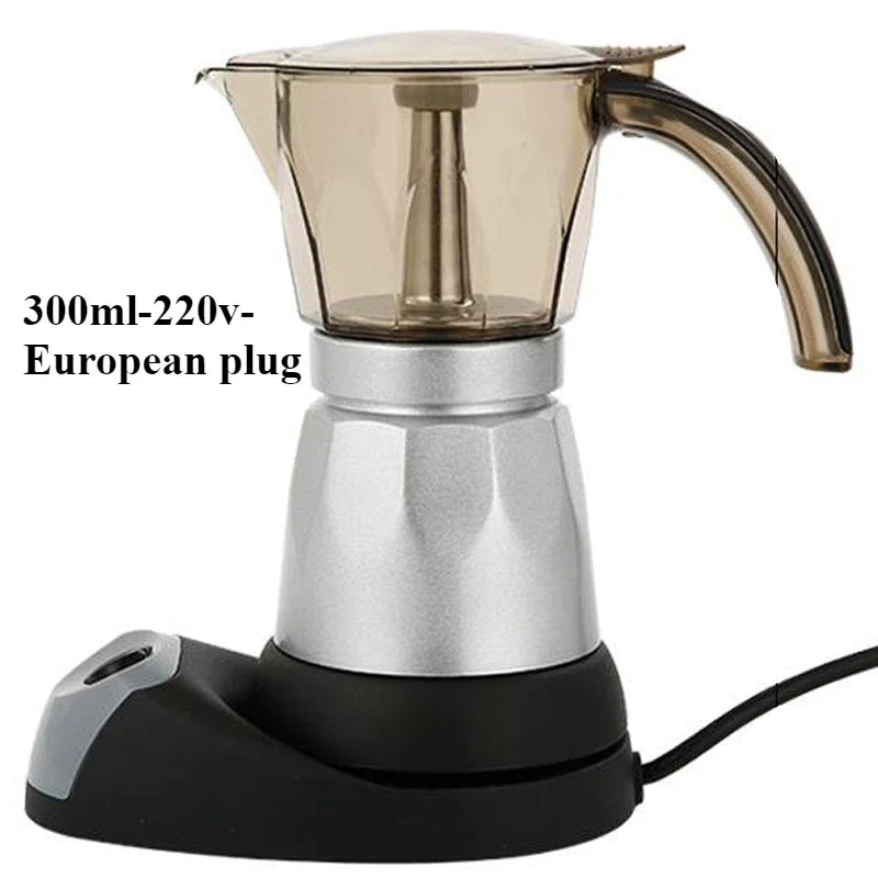 ☕⚡ Ηλεκτρική Καφετιέρα Espresso Moka – Ιταλικού & Κουβανέζικου Στυλ! ⚡☕ Electric Coffee Maker – Italian Cuban Brewing Espresso Moka Pot