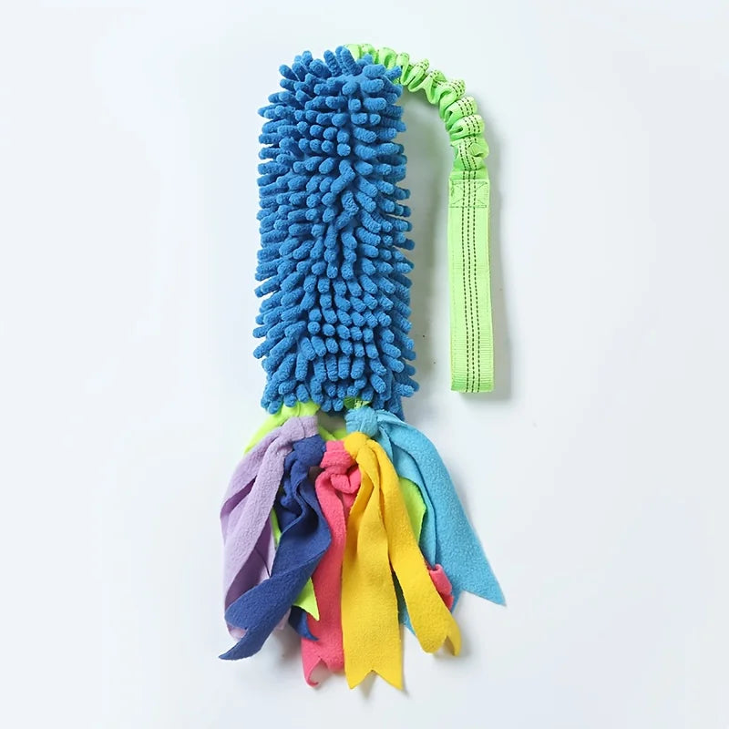 Dog Training Rope Toy 🐶🪢 | Plush + Rope Ball 🎾 | Bite-Resistant & Anti-Tear 💪 | Teeth Cleaning & Puzzle Play 🧠
