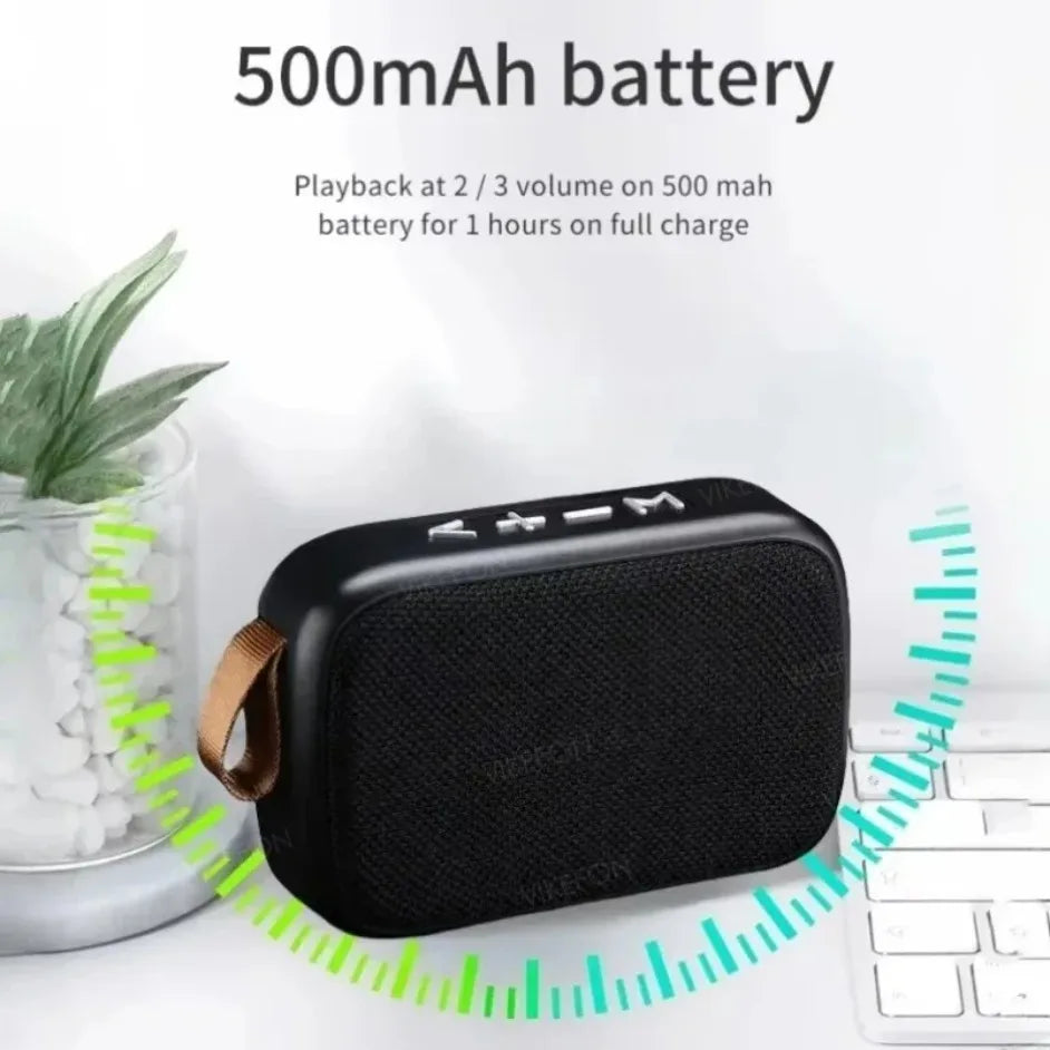 🔊🎶 Bluetooth 5.0 Φορητό Ασύρματο Soundbar – HiFi Ηχείο με 500mAh Μπαταρία 🔋 Για Indoor & Outdoor Χρήση