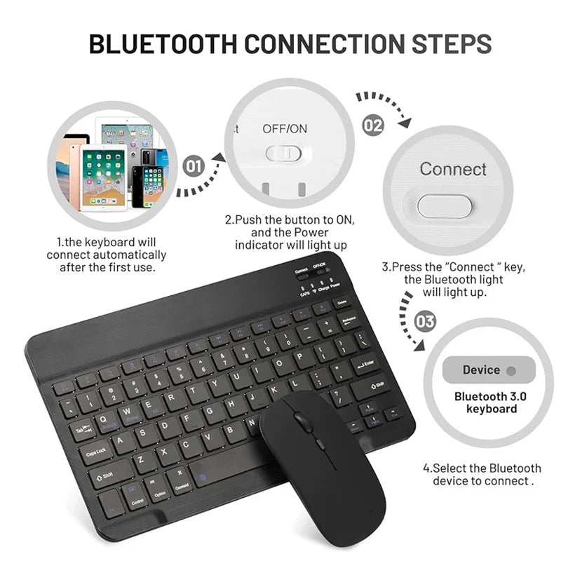 🧠📱 Xiaomi Wireless Bluetooth Keyboard & Mouse Set – Μεταμόρφωσε το tablet ή κινητό σου σε mini laptop! 💻✨ Ultra-slim, φορητό, επαναφορτιζόμενο σετ για εργασία και ψυχαγωγία παντού!