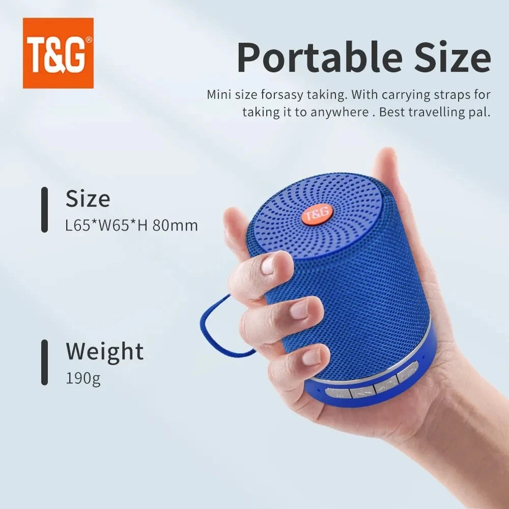 🔊 Wireless Mini Subwoofer – Μικρό Φορητό Bluetooth Ηχείο με Δυνατό Μπάσο & Ραδιόφωνο FM Μικρό στο μέγεθος, μεγάλο στον ήχο! Ιδανικό για μουσική παντού 🎶🏕️