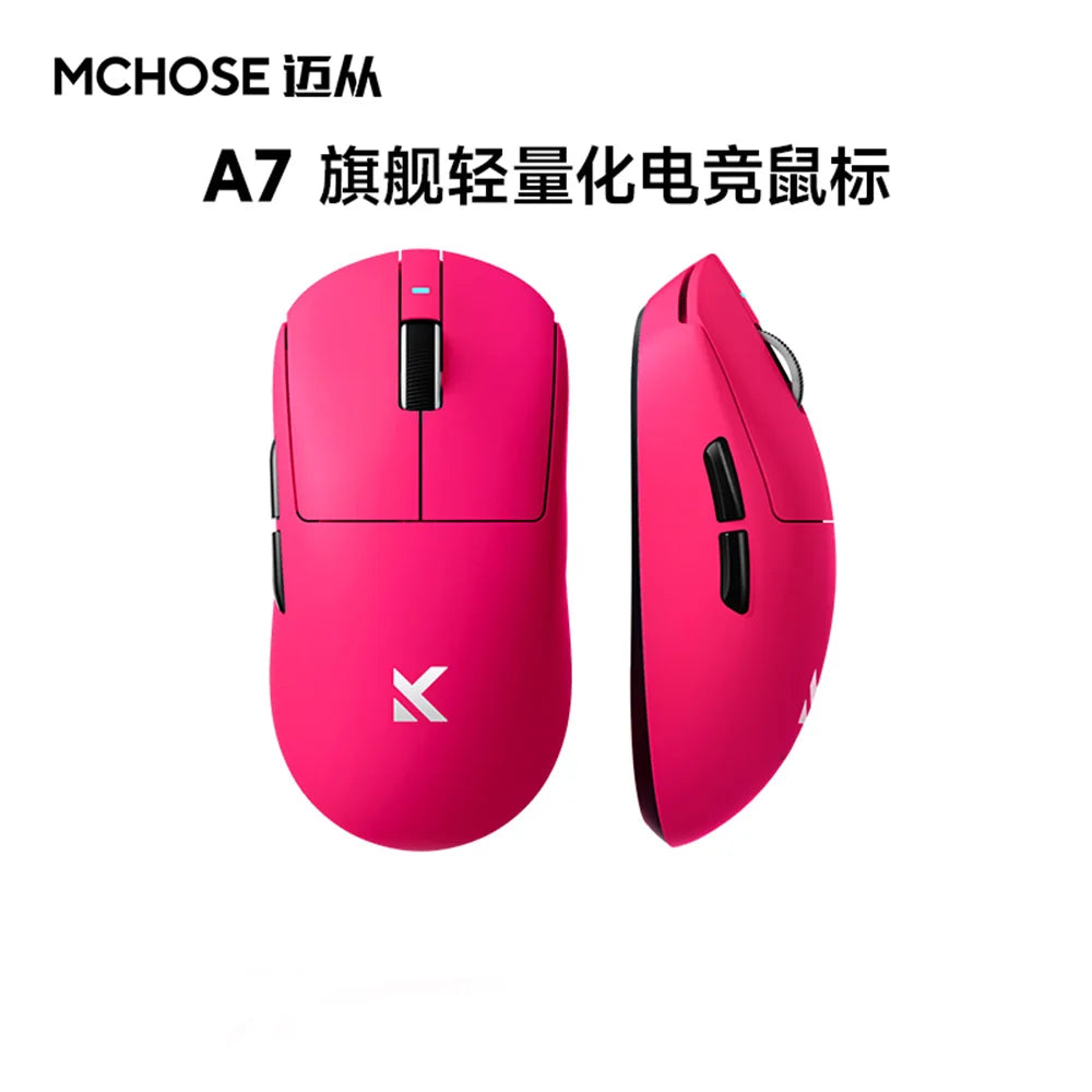 🎮🖱️ MCHOSE A7 Ultra Wireless Gaming Mouse – Απόλυτη ακρίβεια στα χέρια σου! Επαγγελματικό gaming με 8K polling rate, PAW3950 sensor και σχεδιασμό για μεγάλα χέρια! 👑🔥