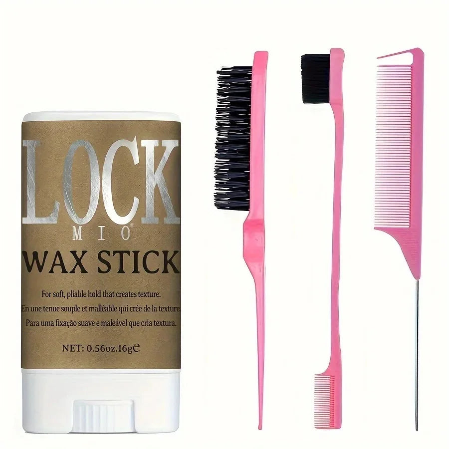 💇♀️✨ LOCKMIO Hair Wax Stick – Αντιφριζ & Σταθερό Κράτημα για Γυναίκες & Παιδιά 🎯