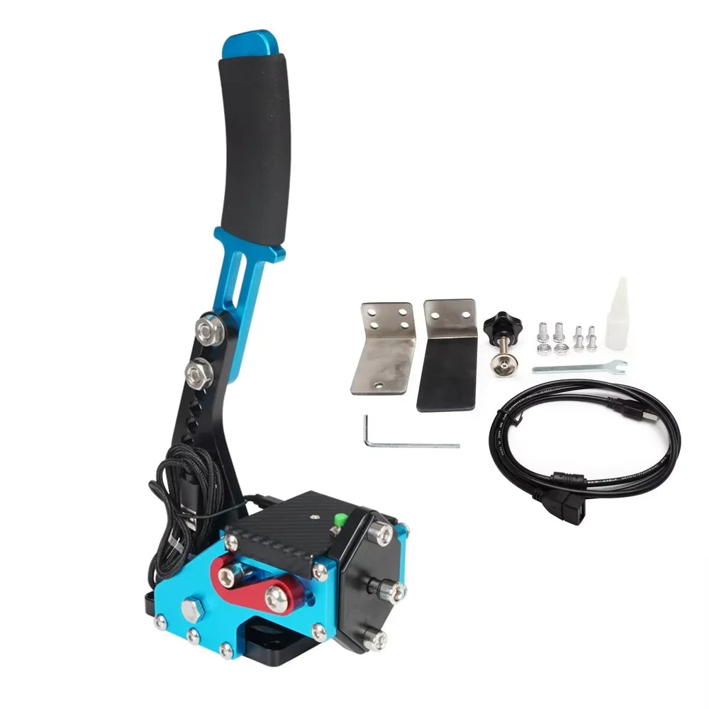 🏎️ USB Χειρόφρενο για PS4/PS5 & PC – Συμβατό με Thrustmaster T300 🎮