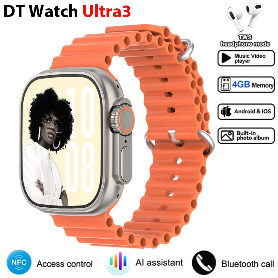 🚀 DT Ultra 3 Pro – Το απόλυτο Smartwatch με Google Maps & 32GB μνήμη! 🚀