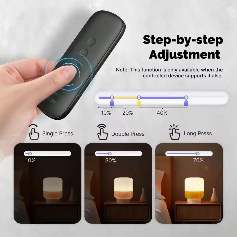 🔘 Tuya ZigBee Smart Scene Switch – 4 Κουμπιά | Ασύρματο | 12 Σενάρια | Αυτοματισμοί Smart Home