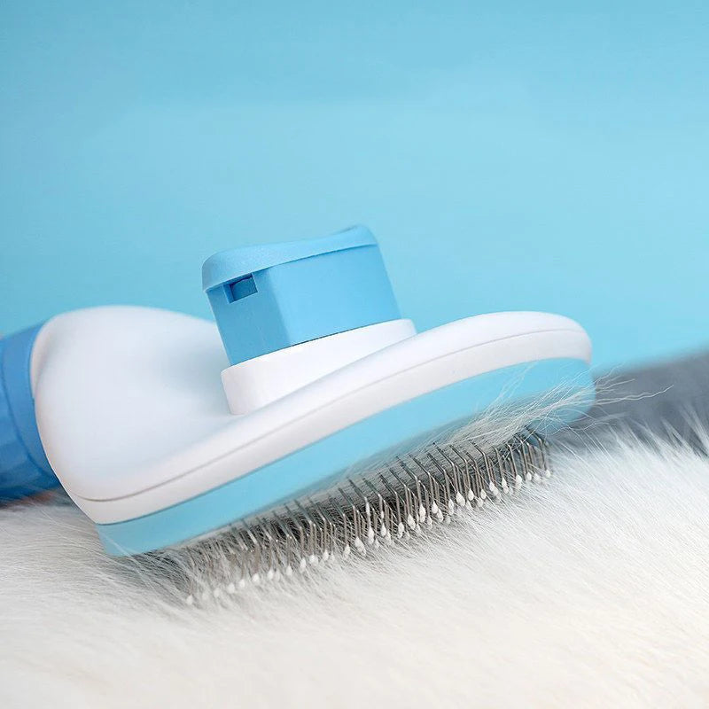 🪮🐶 Pet Hair Brush – Χτένα Καλλωπισμού για Σκύλους & Γάτες με Μακρύ Τρίχωμα 🐱✨ Η απαραίτητη βούρτσα για την καθημερινή φροντίδα των κατοικίδιων σου!