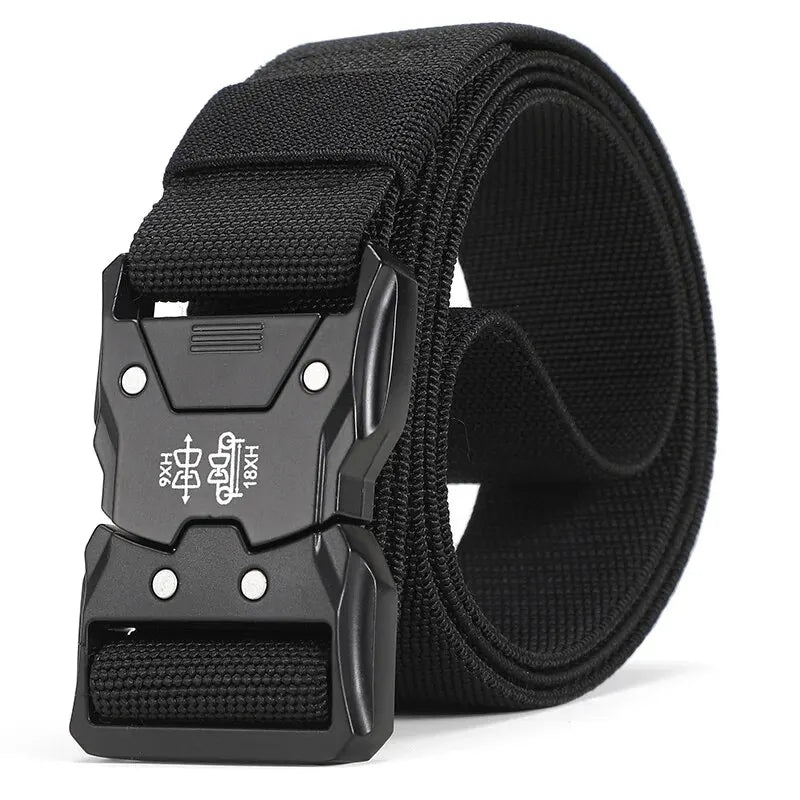 👖⚡ Tactical Ζώνη με Quick Release – Unisex Casual Outdoor Belt 🎯 Ελαστική Ζώνη Εκπαίδευσης & Καθημερινής Χρήσης