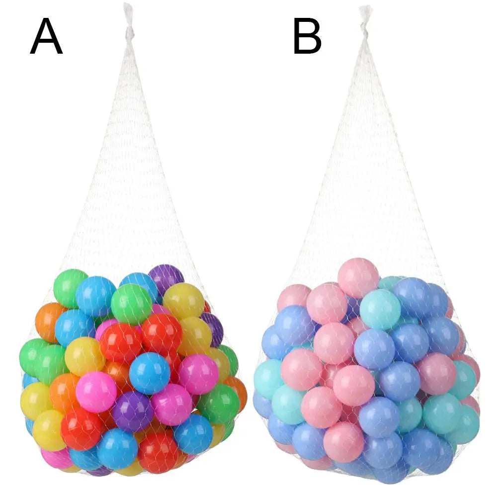 🌊🎈 100pcs Ocean Balls – Πολύχρωμες Μπάλες Πισίνας & Παιχνιδιού για Παιδιά 🎯