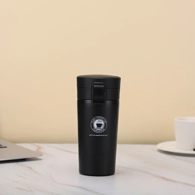 ☕ 304 Stainless Steel Θερμός Κούπα Διπλού Τοίχου – 380ml/500ml | Vacuum Flask Thermos Mug με Φίλτρο Τσαγιού & Αξεσουάρ