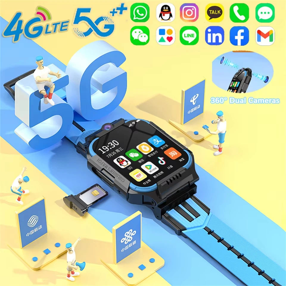 🆕 World Premiere 2025 – Smartwatch Παιδιών με 4G/5G, GPS & NFC