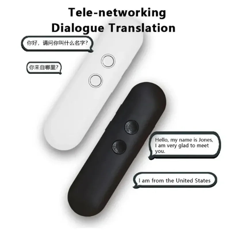 🌍 T4 Portable Wireless Smart Translator – 40 Γλώσσες, Διπλής Κατεύθυνσης, Σε Πραγματικό Χρόνο