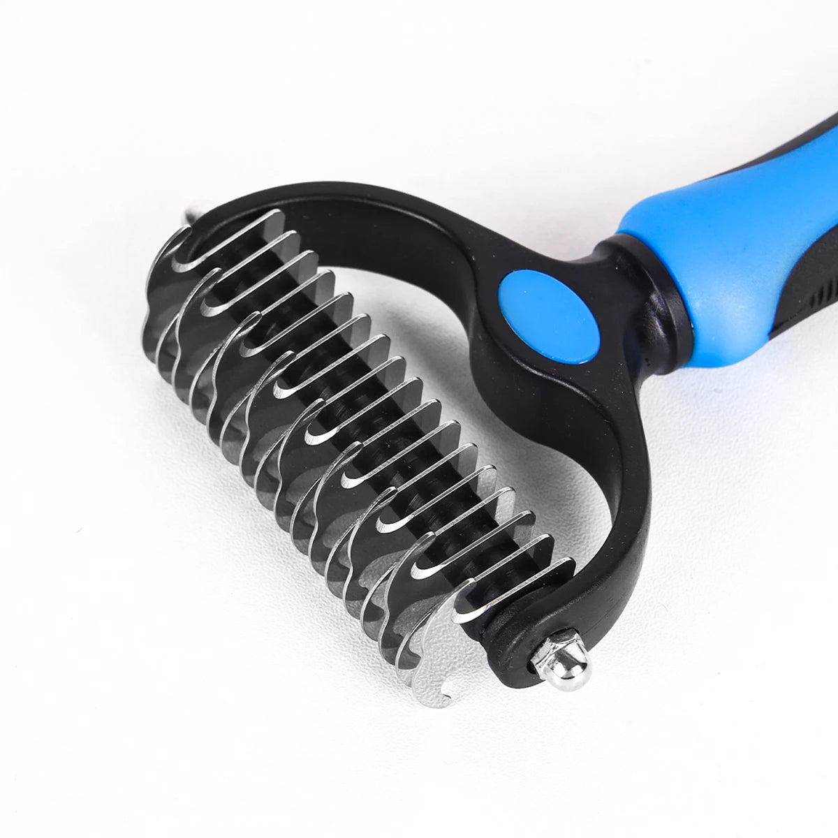 🪮🐾 Double-Sided Pet Knot Comb – Χτένα Αφαίρεσης Κόμπων για Σκύλους & Γάτες ✂️🐶🐱 Τέλος στους κόμπους & τις μπλεγμένες τρίχες – με εργονομική σχεδίαση & υψηλή απόδοση!