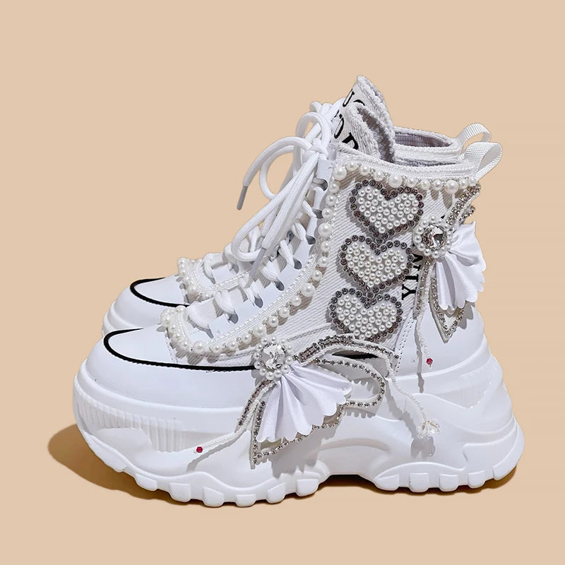 👟✨ Γυναικεία Sneakers με Παχύ Σόλα 8cm – Στυλ, άνεση & ύψος σε κάθε σου βήμα!