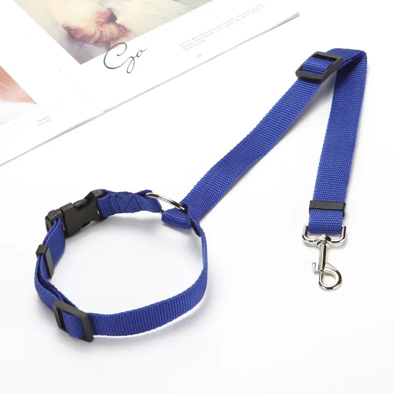 🚘🐾 Adjustable Pet Car Seat Belt – Ζώνη Ασφαλείας Καθίσματος για Μικρούς Σκύλους & Γάτες 🛡️🐶 Ασφαλείς μετακινήσεις χωρίς άγχος – εύκολη σύνδεση στο προσκέφαλο!
