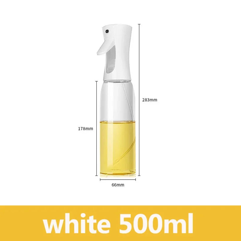 🫒🥗 Kitchen Oil Spray Bottle – 200ml / 300ml / 500ml 🍳 Επαναγεμιζόμενο Μπουκάλι Ψεκασμού για Μαγειρική, BBQ & Baking