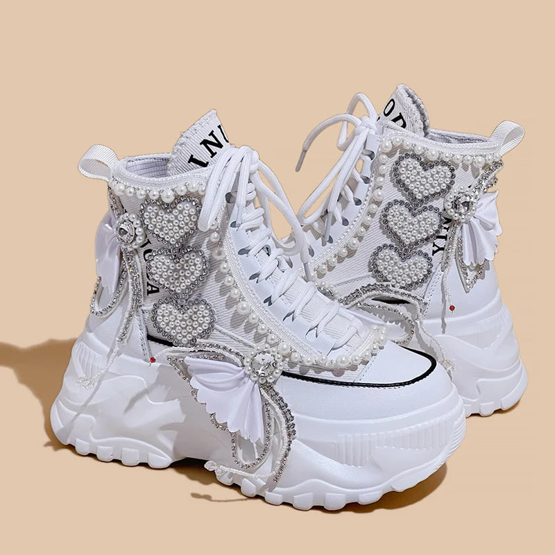 👟✨ Γυναικεία Sneakers με Παχύ Σόλα 8cm – Στυλ, άνεση & ύψος σε κάθε σου βήμα!