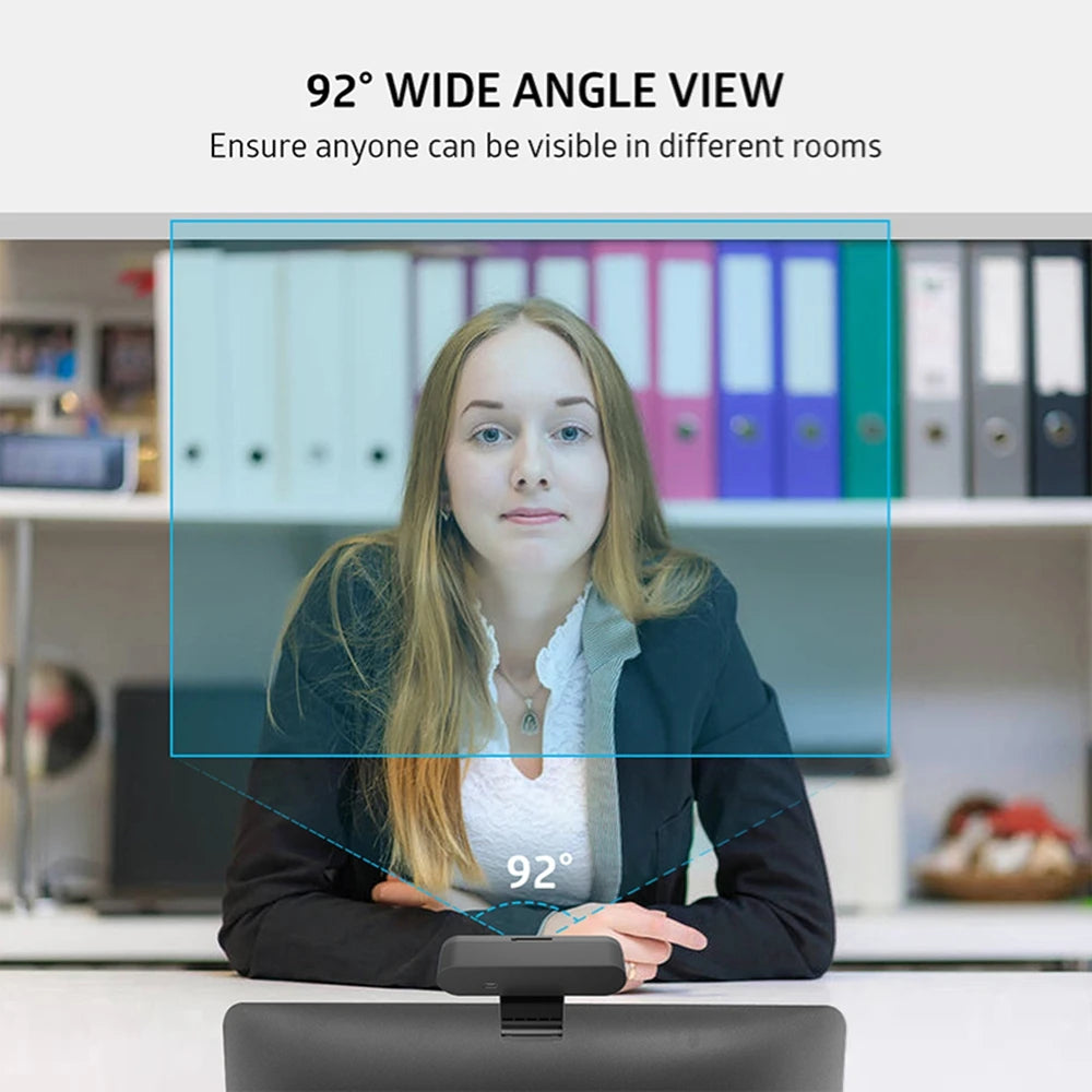 👀🔐 TOALLIN Windows Hello 2K Webcam – Με Αναγνώριση Προσώπου & Dual Mic 🎤💻