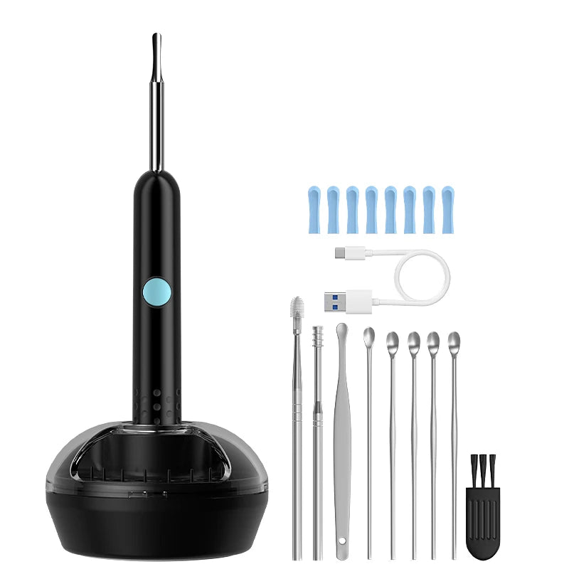 🔥👂 Smart Visual Ear Camera HD1080P – Καθαρά Αυτιά με Τεχνολογία! 📱✨