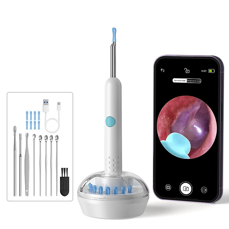 🔥👂 Smart Visual Ear Camera HD1080P – Καθαρά Αυτιά με Τεχνολογία! 📱✨