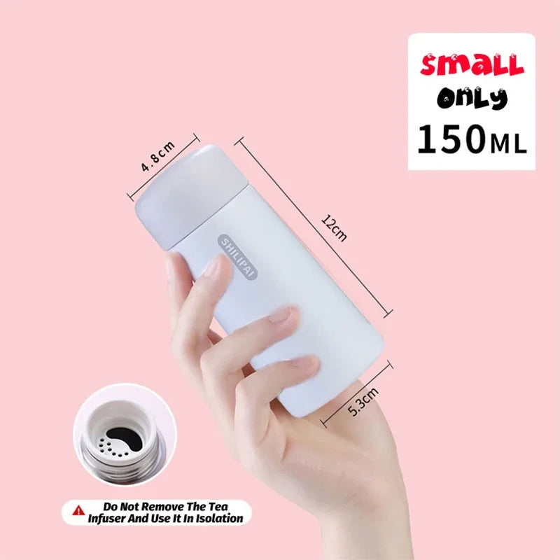 🥤 Mini Θερμός Κούπα 150ml | 304 Stainless Steel Travel Tumbler – Vacuum Insulated Portable Thermos Cup
