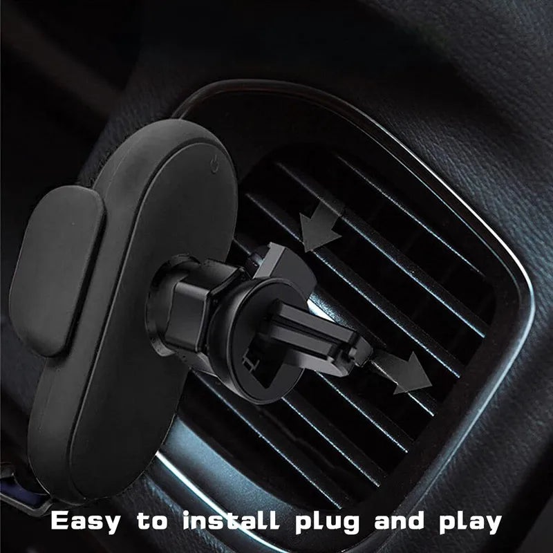 ⚡🚗 30W Wireless Car Charger – Έξυπνη Βάση & Ταχεία Φόρτιση στο Αυτοκίνητο! 🚗⚡ Qi Wireless Charging | Automatic Clamps | 360° Rotation | Air Vent Mount