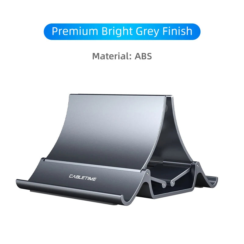 💻📐 CABLETIME Vertical Laptop Stand – Gravity Holder για Laptop & Tablet 🎯