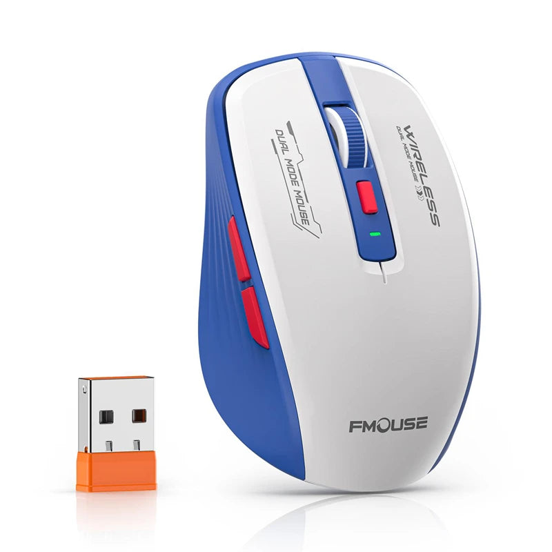 🖱️ Xiaomi M303L Dual Mode Wireless Mouse – Bluetooth + 2.4GHz, 1600 DPI, Rechargeable, Silent 🌙 Απόλυτη φορητότητα, άνεση & εργονομία – για Android, iOS, PC & Tablet!