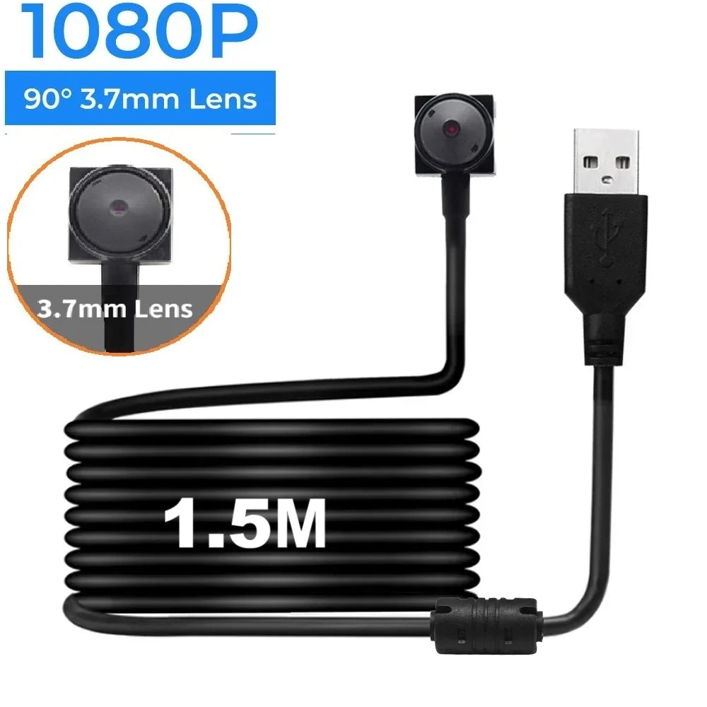 🎥🔒 Full HD USB Mini Κάμερα – Webcam & CCTV Ασφαλείας για PC & Εξωτερικούς Χώρους! 🌐🏠