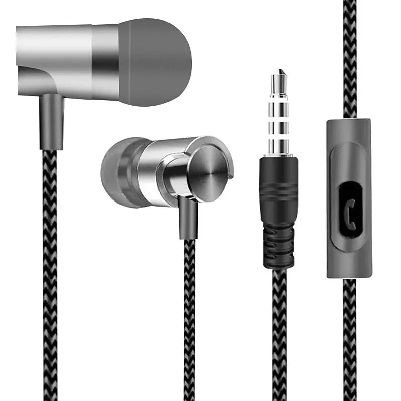 🎧 9D HIFI Heavy Bass – Μεταλλικά Ενσύρματα Earphones για Κρυστάλλινο Ήχο & Δυνατά Μπάσα! 🎧