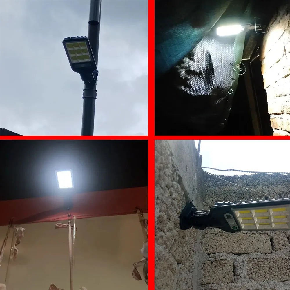 🌞🚪 Solar Motion Sensor Light – Έξυπνος Φωτισμός για Γκαράζ & Κήπο! 🚪🌞 108COB LEDs | 3 Modes | IP65 Waterproof | Adjustable Solar Panel